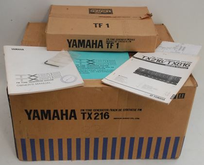 Yamaha-TX216 (upgraded to a TX716!) 7x DX7